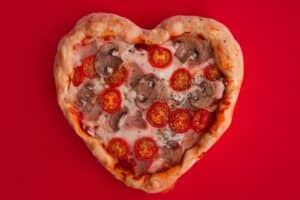 Saint Valentin célibataire Montréal pizza